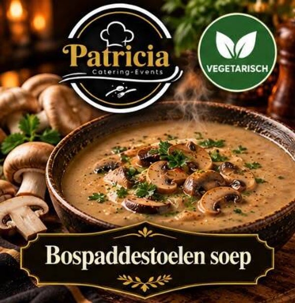 Bospaddestoelen soep