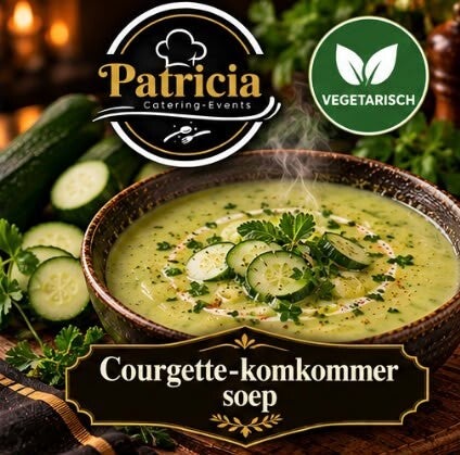 Courgette Komkommer soep
