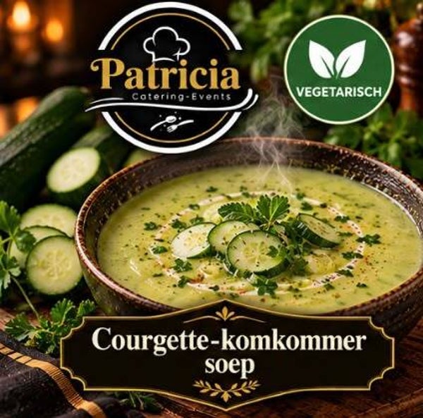 Courgette Komkommer soep