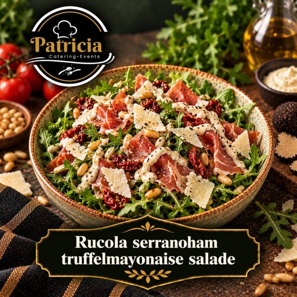 Rucola Serrano Truffelmayonaise salade