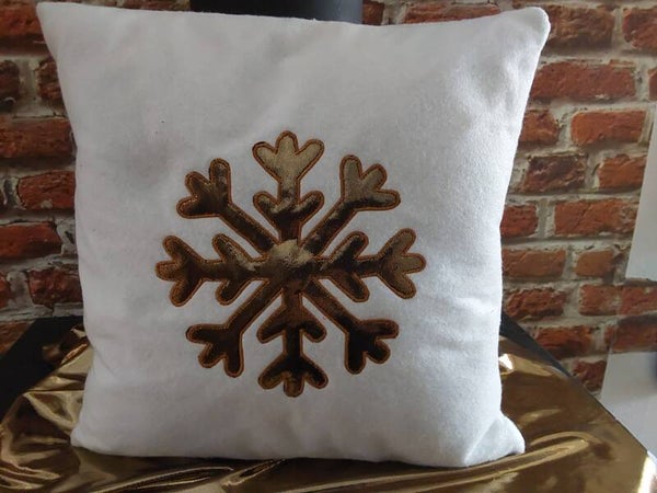 Kissen "Schneeflocke"