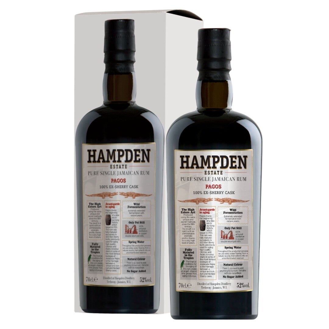 Hampden - Pagos Edition 2023 Sherry Cask - With Box 52% 70cl