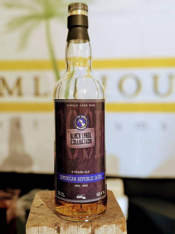 Single Sample Rum #19 - A.F.D. The Rum Mercenary Black Label Collection 2010 b.2019 8Y 62.4% 3cl