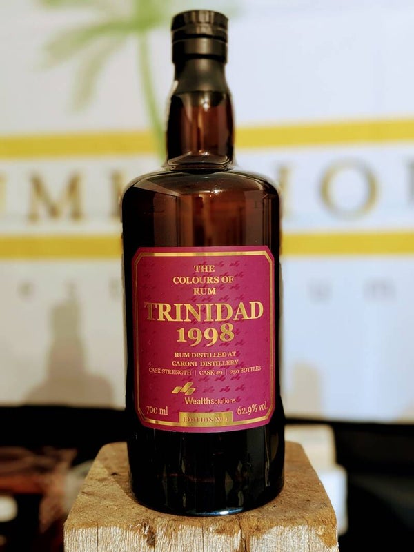 Single Sample Rum #6 - Caroni The Colours of Rum No. 4 Cask #9 1998 b.2022 24Y 62.9% 3cl
