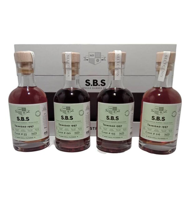 Caroni - 1423 S.B.S. - 1997 b.2016 19Y - With Box 4 x 20cl