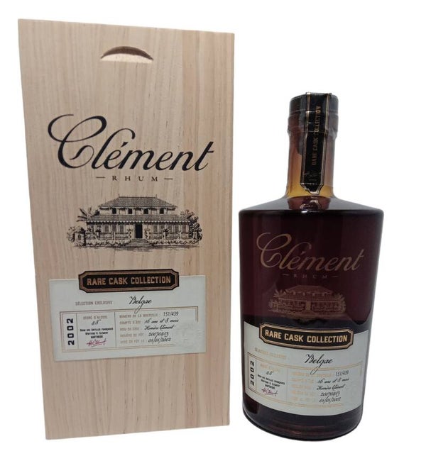 Clément - Rare Cask Belgae - 2002 b.2019 16Y - With Box 48% 50cl