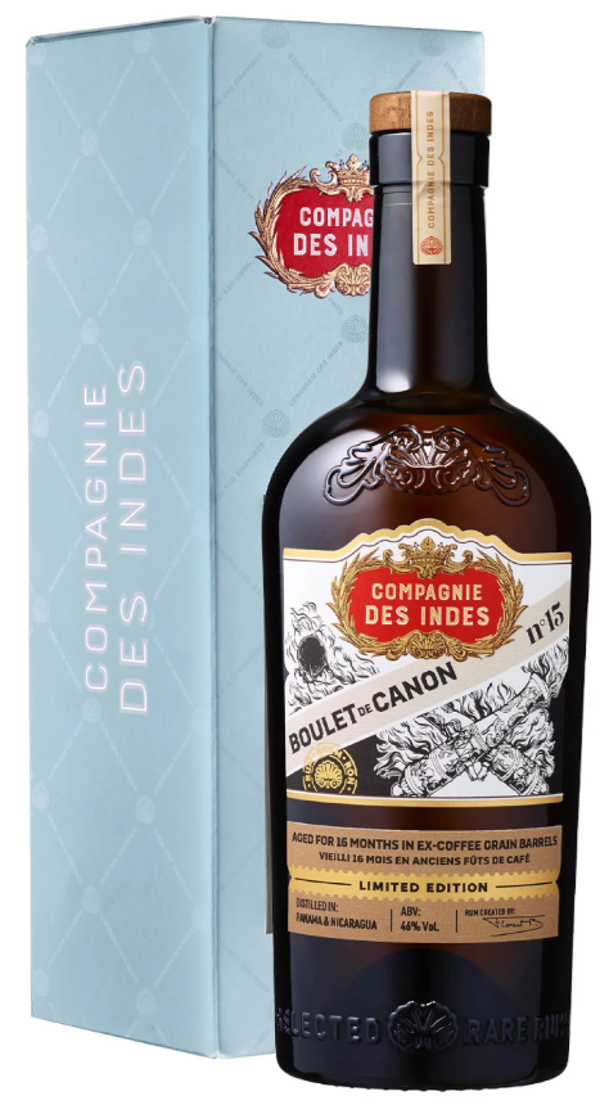Compagnie des Indes - Boulet de Canon N°15 - Limited Edition - With Box 46% 70cl