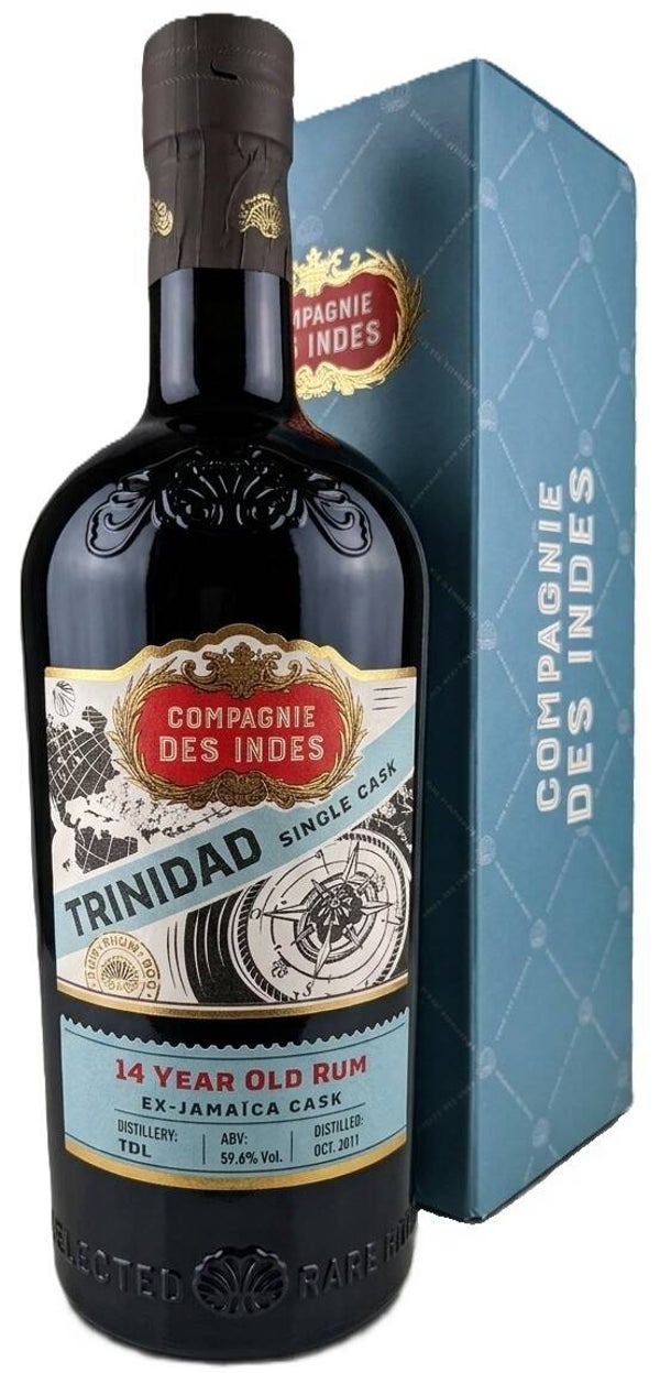 Compagnie des Indes Trinidad T.D.L 2011 14 Year Old Single Cask Rum With Box 59.6% 70cl