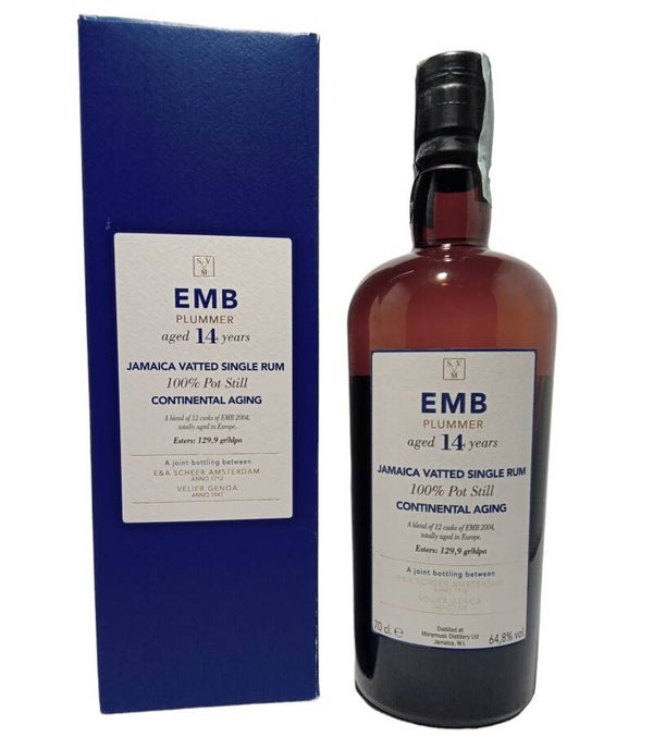Monymusk - Plummer Continental Aging EMB - Velier and E&A Scheer MMW 14Y - With Box 64.8% 70cl