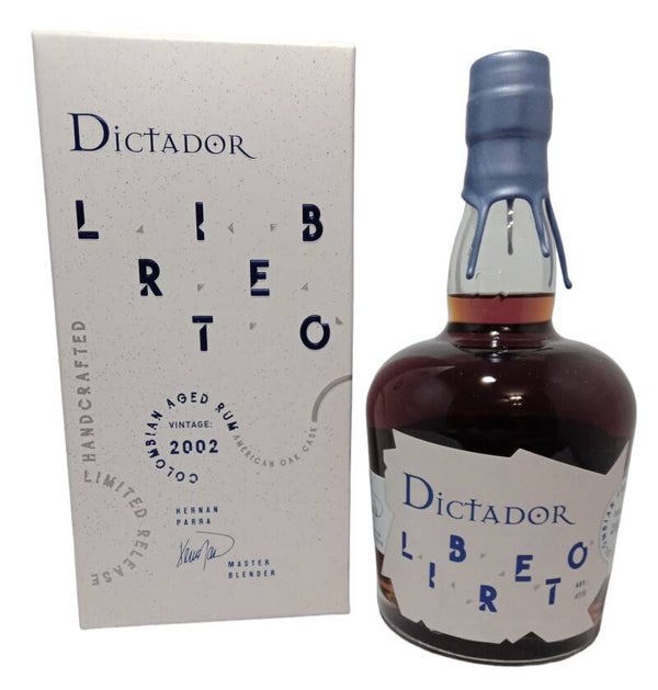 Dictador - Libreto AO - 2002 b.2022 20Y - With Box 43% 70cl