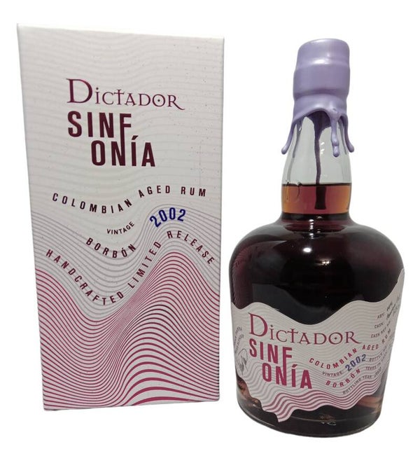 Dictador - Párrafo I Borbón Vintage - 2002 b.2022 20Y - With Box 44% 70cl