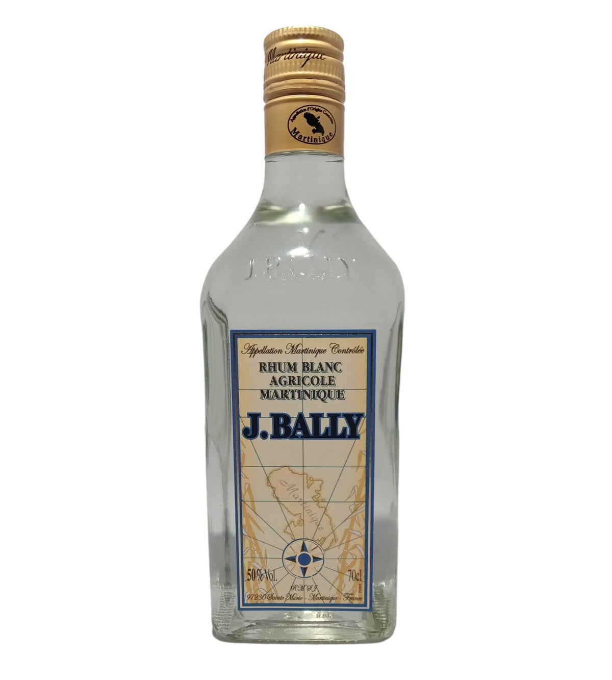 J. Bally - Blanc Agricole Martinique Rhum - 50% 70cl | Rhumlicious