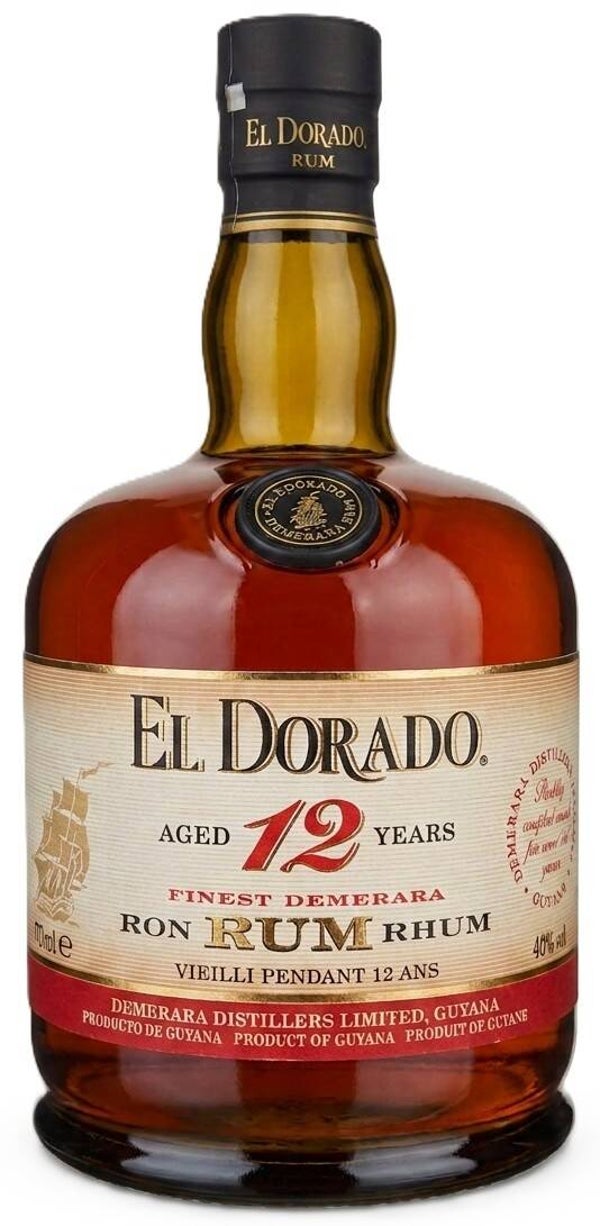 El Dorado 12 Year Old Demerara Rum 40% 70cl