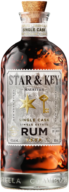 Star & Key VSOP Single Cask Mauritius Rum 43% 70cl