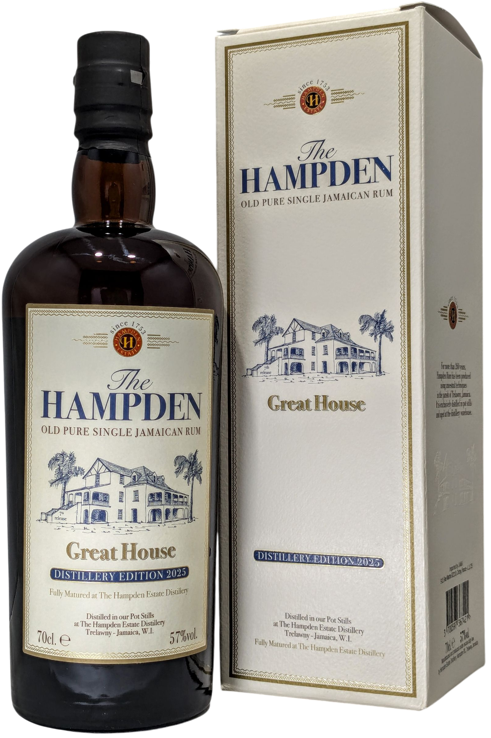 Hampden - The Great House Release 2025 - With Box 57% 70cl