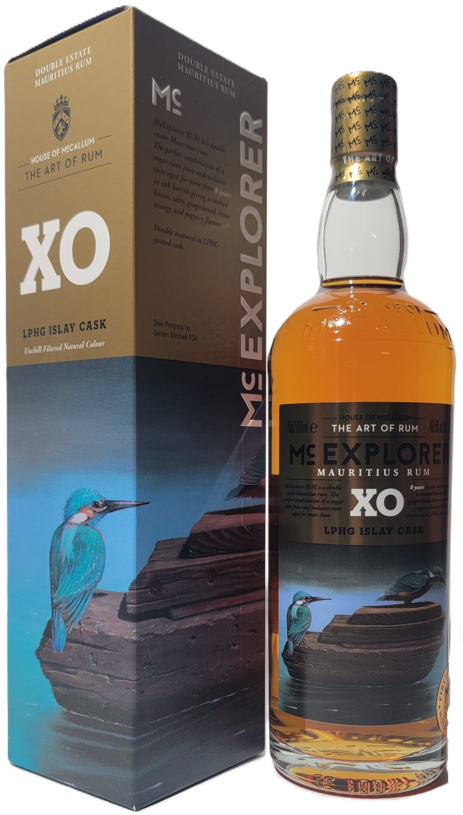 House of Mc Callum Mc Explorer The Art of Rum "Laphroaig Islay Cask" 2025 With Box 49.5% 70cl