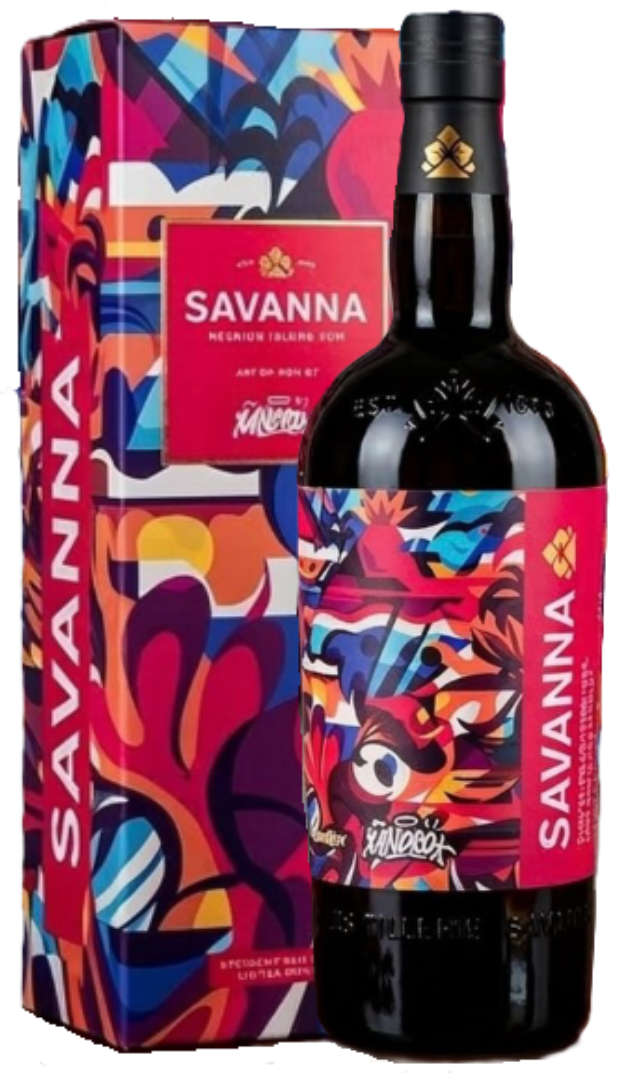Savanna Art of Rhum by XANDRO Limited Edition Réunion Island With Box 57% 70cl