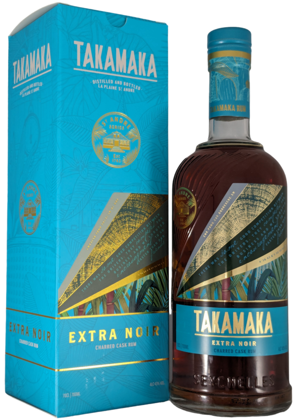 Takamaka Extra Noir - Saint André Bourbon Cask - With Box 43% 70cl