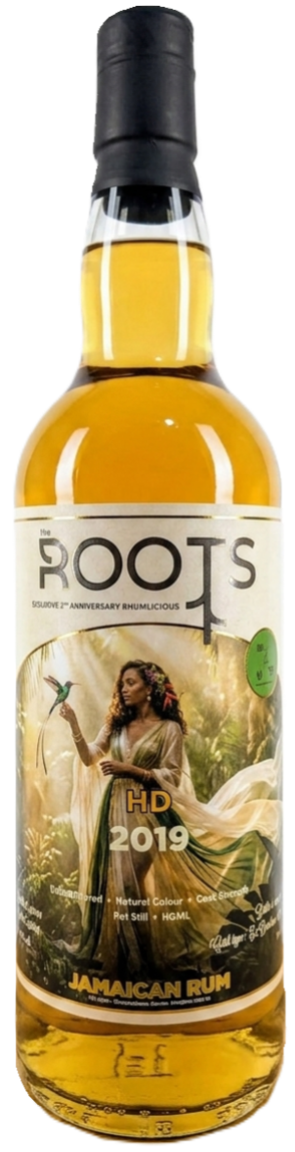 The Roots Hampden HGML 2016 6Y Exclusieve 2nd Anniversary Release Rhumlicious 67.8% 70cl