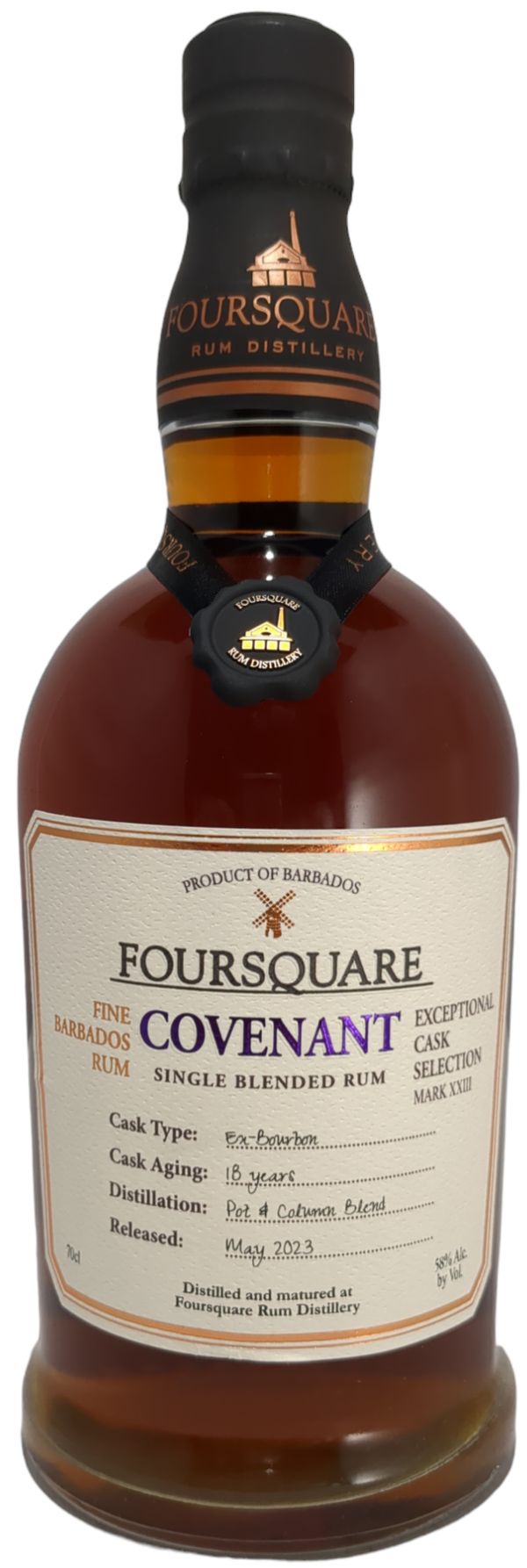 Foursquare Covenant - Exceptional Cask Selection Mark XXIII - 58% 70cl