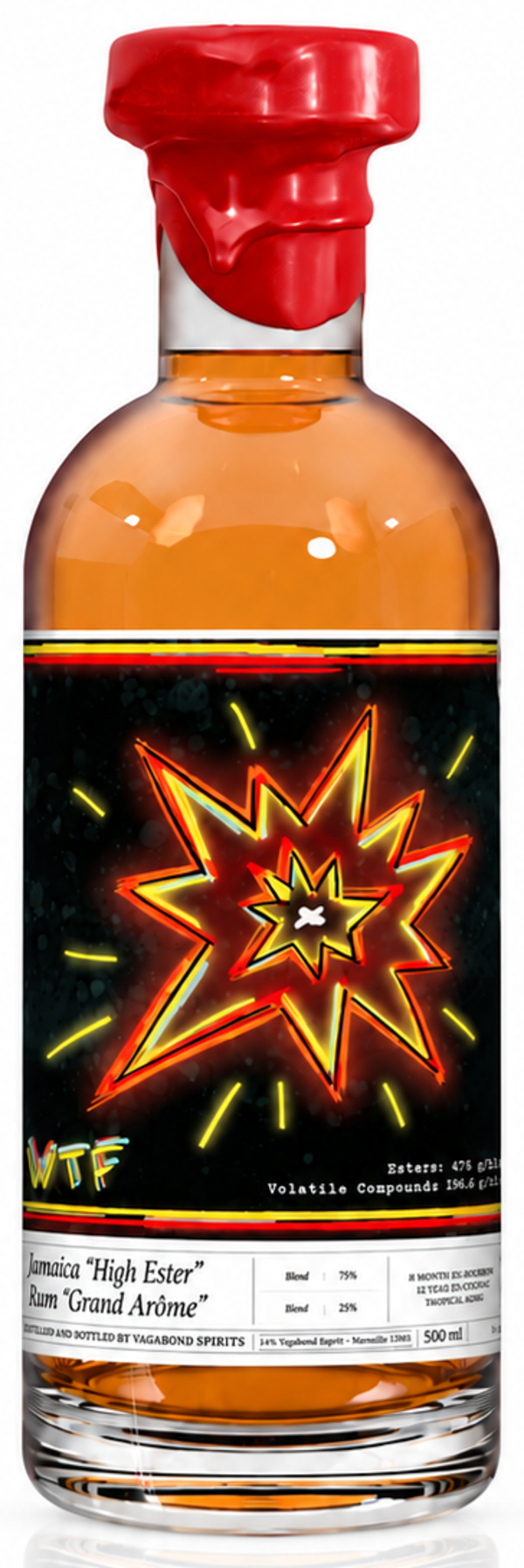 Vagabond Spirits WTF #2 Explosion Jamaica High Ester & Grand Arôme Galion ESB 59% 50cl