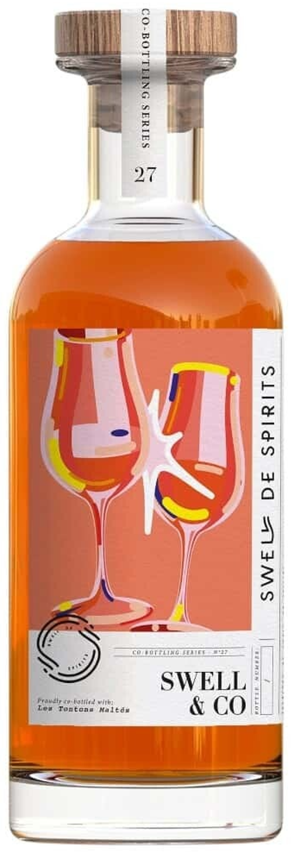 Swell de Spirits Swell & Co N°27 Assemblage T.D.L Monymusk Les Tontons Maltes 56.4% 50cl