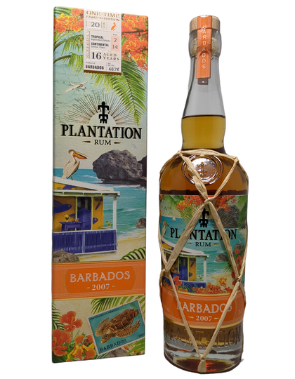 Plantation - Vintage Barbados 2007 b.2023 16Y - With Box 48.7% 70cl