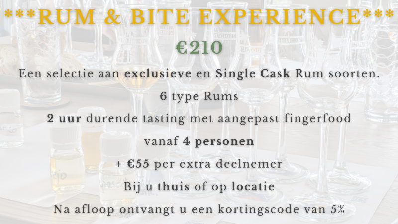 The Rum Masterclass/Rum Tasting/Proeverij