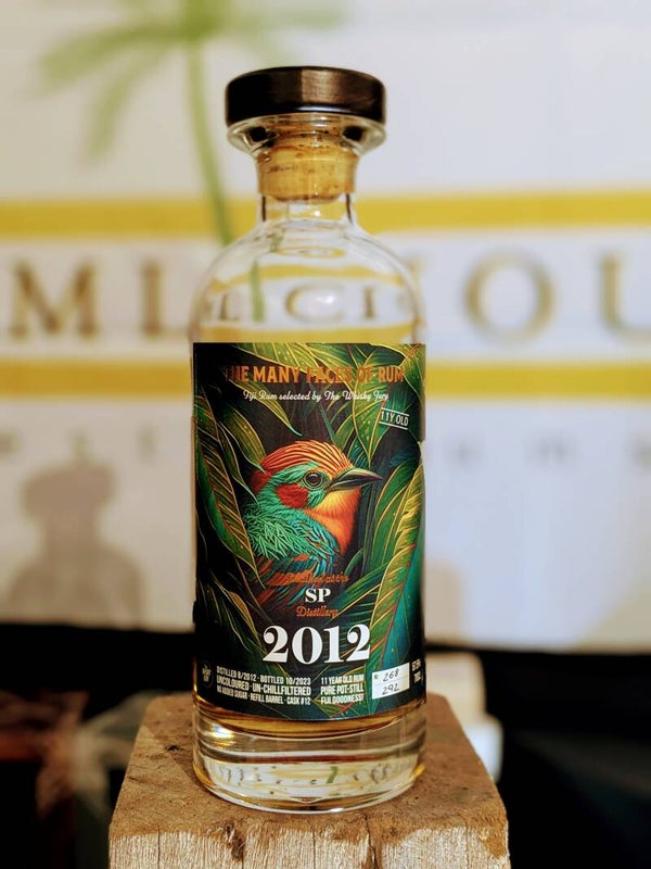 Single Sample Rum #12 - The Whisky Jury Fiji South Pacific 11Y 2012 b.2023 57.5% 3cl