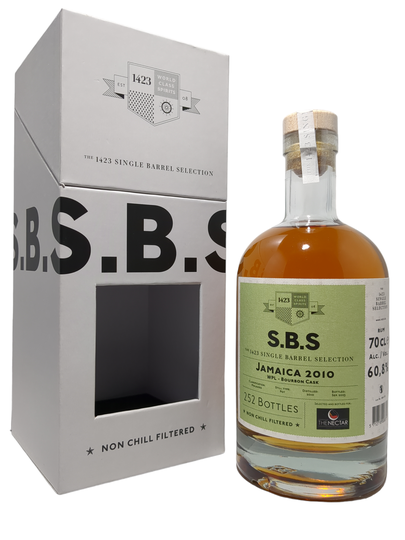 S.B.S. - Jamaica WPL - 2010 b.2023 13Y - With Box 60.8% 70cl