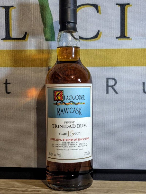 Single Sample Rum #73 - Trinidad Rum T.D.L 2009 15 Years Old Special Anniversary Edition 30 Years Blackadder 64.2% 3cl