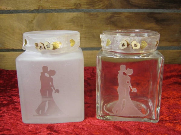 Minivase "Brautpaar"