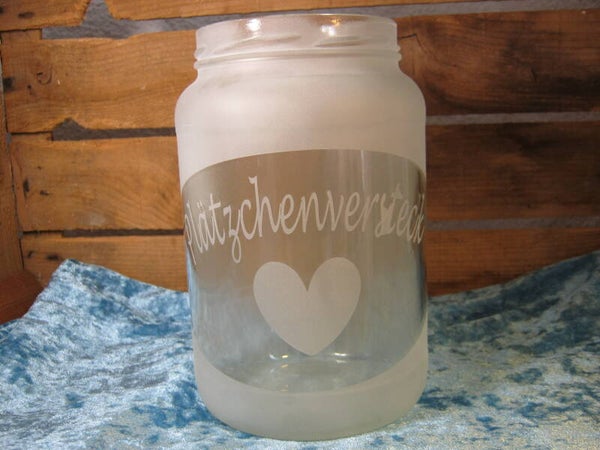 Vorratsglas "Plätzchenversteck"