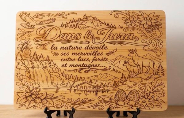 Planche à découper Jura