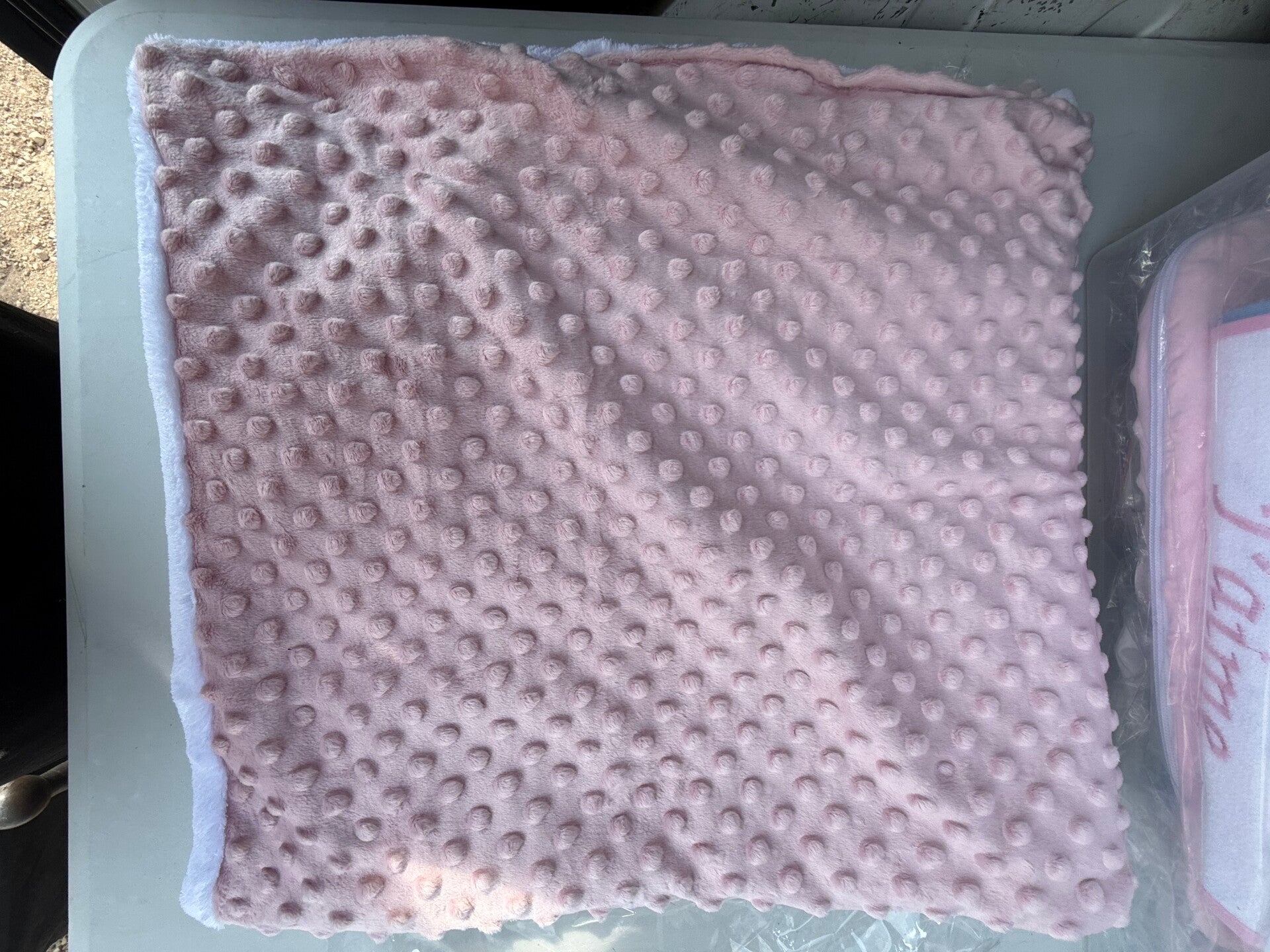 couverture velours coton