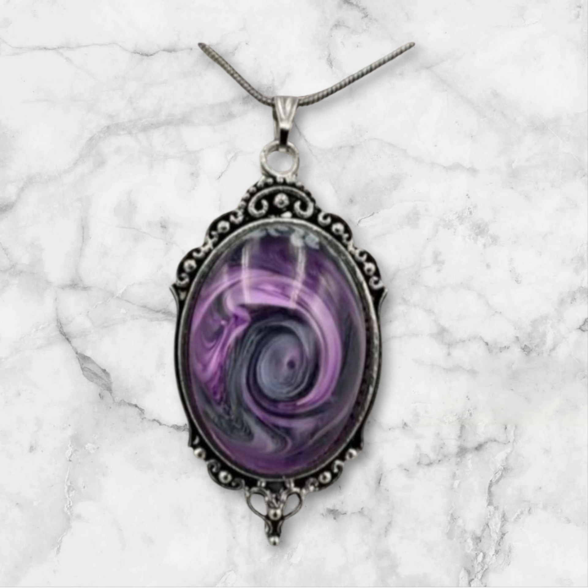 Halskette Oval klein