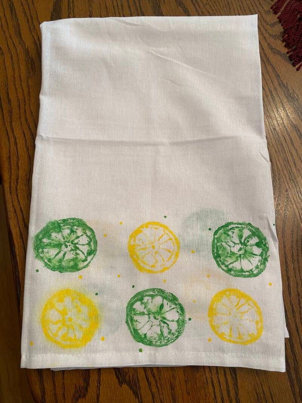 Lemon-Lime Tea Towel