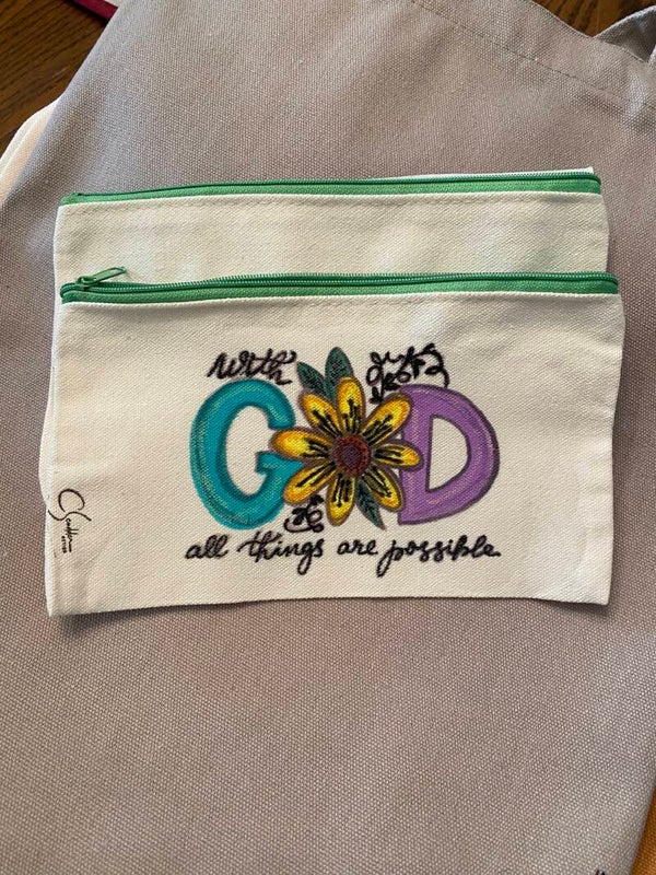 All..with God Cosmetics Bag