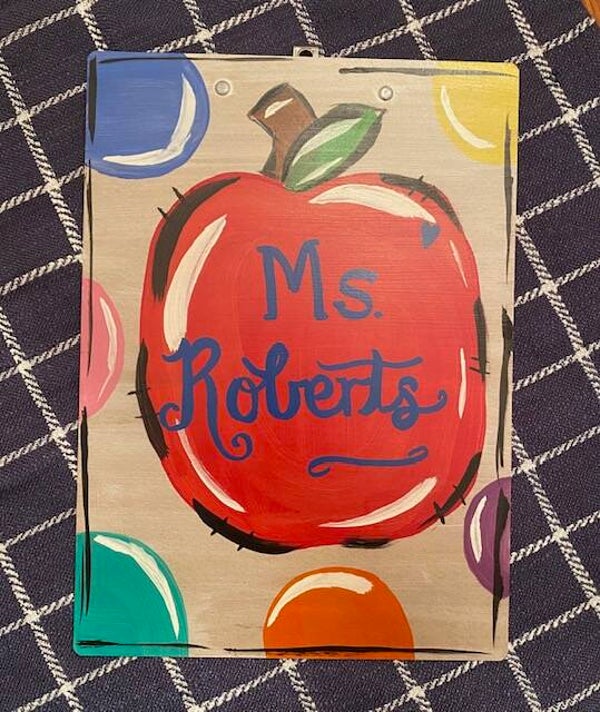 An Apple for the Teacher Clipboard