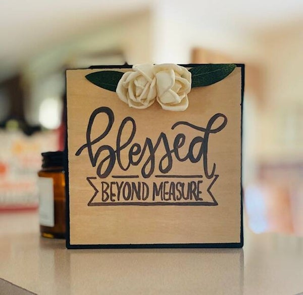 Blessed Beyond Measure Shelf Sitter