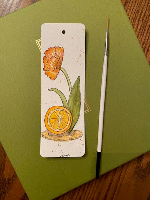 Orange slice & flower (38)