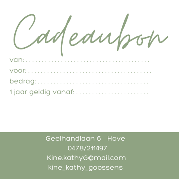 Ontspanningsmassage 60 min.