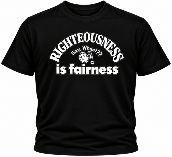 RIGHTEOUSNESS (black w/colored image)