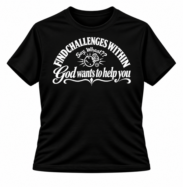 FIND CHALKENGES WITHIN (blkw/white image)