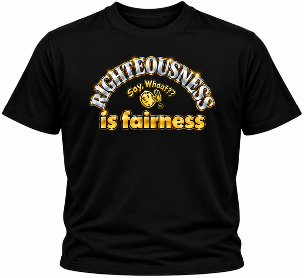 RIGHTEOUSNESS (black w/colored image)