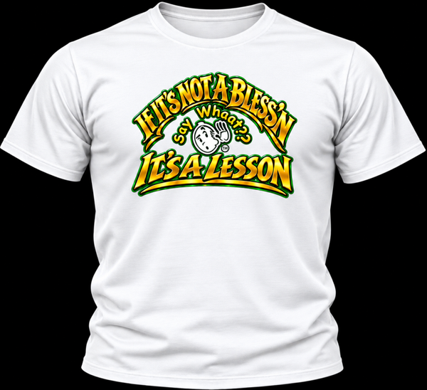 IF IT'S NOT A BLESS'N (white shirt colored image)