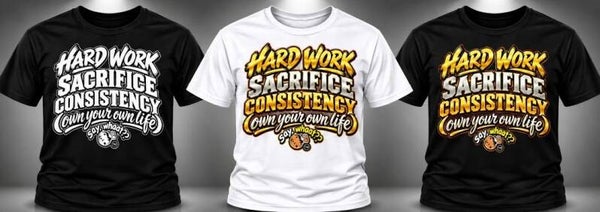 HARD WORK, SACRIFICE,