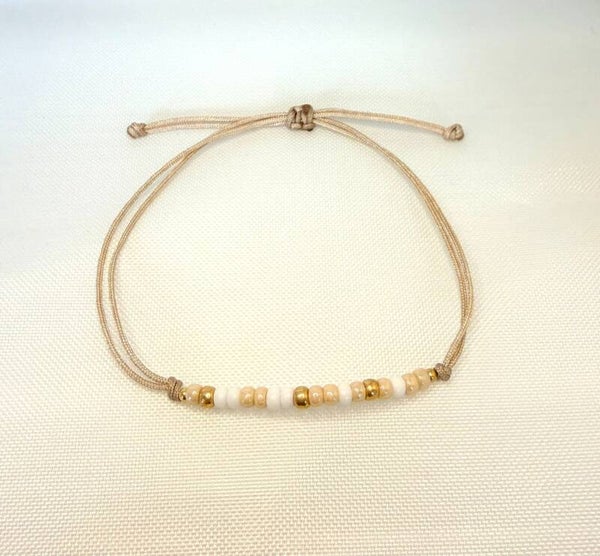 Armbandje Champagne