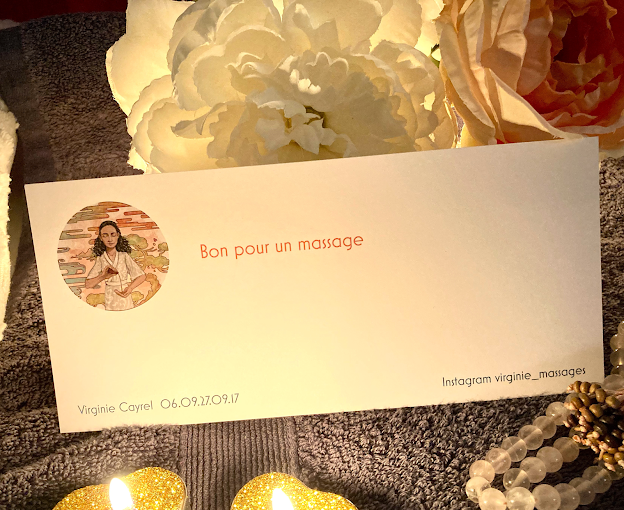 Bon cadeau massage