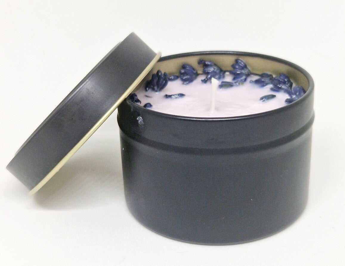 Geurkaars Lavendel.